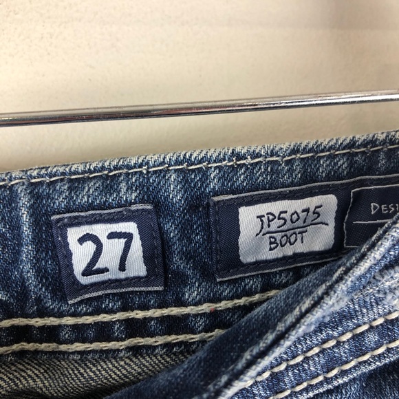 Miss me 27 gothic fleur de lis bootcut jeans 0837 - Picture 5 of 12